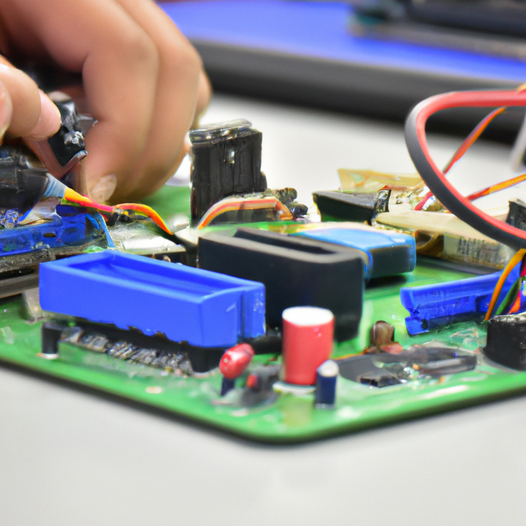 Laboratoire de robotique - circuits et soudure